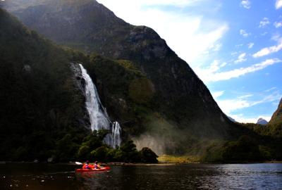 Milford Sound - Waterfall